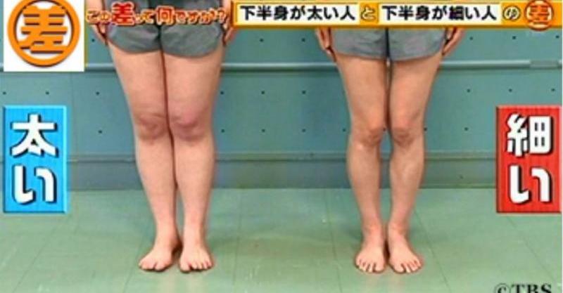 下半身デブには理由があった 足にテープをまくだけで足が細くなる いいね ニュース